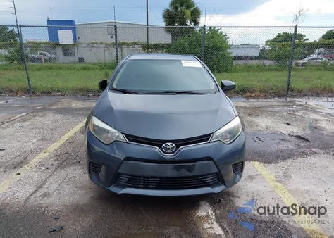 2015 Toyota Corolla Le из США, поврежденный, VIN 2T1BURHE4FC365751